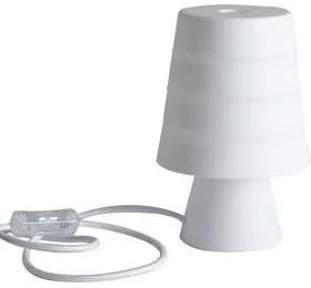 Φωτιστικό Επιτραπέζιο Σιλικόνη Λευκό  Καπέλο / Βάση Λευκή Faneurope DrumL BCO 8031440356787