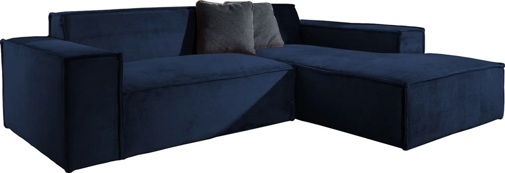 Γωνιακός καναπές Fubu-Mple Skouro-Δεξιά - 250.00Χ188.00Χ55.00cm