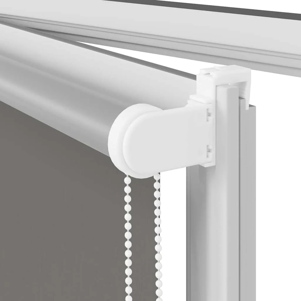 Roller Blind Blackout γκρί 135x130 cm Πλάτος υφάσματος 131,6cm 4011109