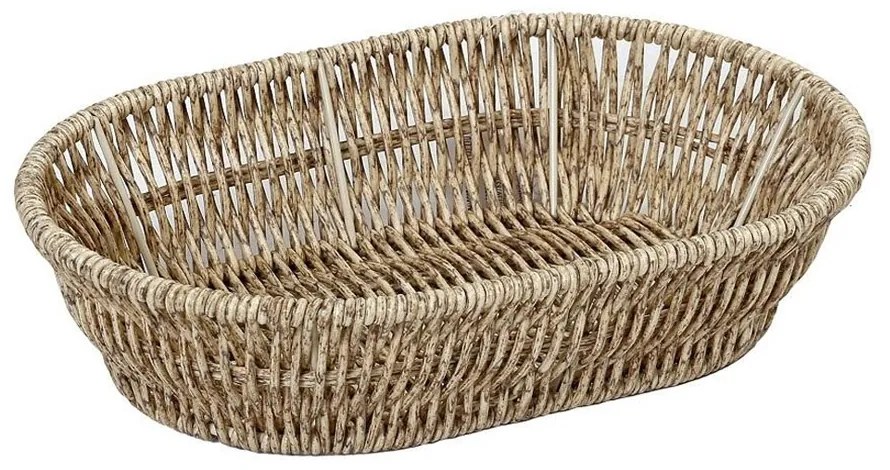 Καλάθι Ψωμιού Οβάλ (25x17x6) Espiel Beige Medium KOD108