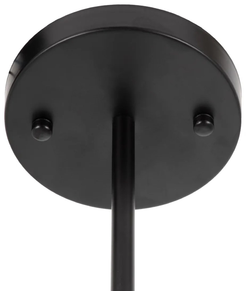 GloboStar® JOLIET 00778 Μοντέρνο Φωτιστικό Οροφής Δίφωτο 2 x G9 AC 230V Μαύρο - Χρυσό Μεταλλικό Πλέγμα Μ93 x Π20 x Υ100cm