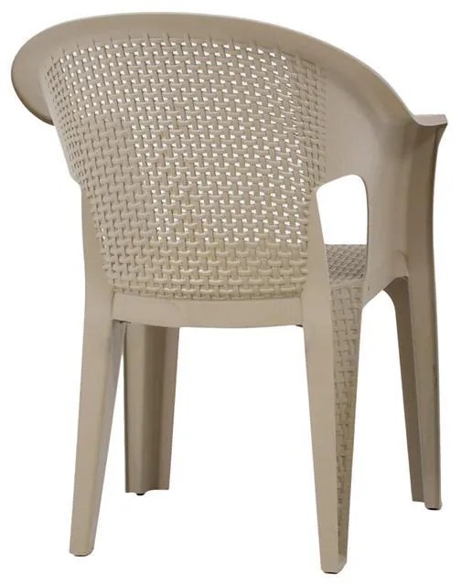 Καρέκλα Melina Fylliana Μπέζ 62x43x86 εκ. 62x43x86 εκ.