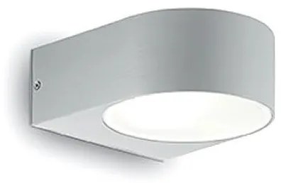 Απλίκα IP44 up-down  Χυτό Αλουμίνιο / Γκρι Ideal Lux IKO AP1 092218