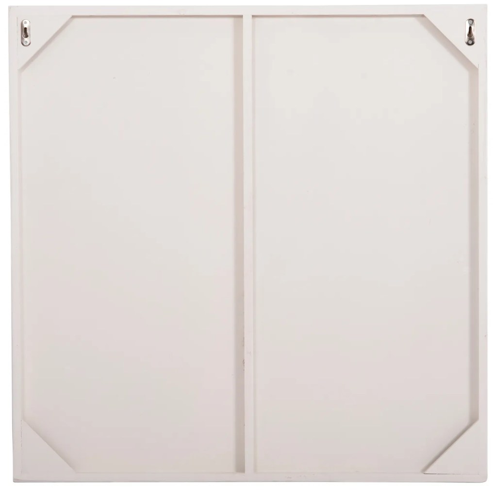 ΠΙΝΑΚΑΣ ΤΕΤΡΑΓΩΝΟΣ ΣΕΙΡΑ SANTORINI HM4508 MDF ΣΕ ΥΠΟΛΕΥΚΟ ΧΡΩΜΑ 80x4(πάχος)x80Υεκ.