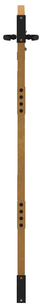 vidaXL Πόρτα Κήπου Τετράγωνη 85x150 εκ. από Ατσάλι Corten