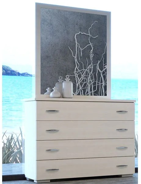 Τουαλέτα 4 συρτάρια 90x76x45 DIOMMI 25-240