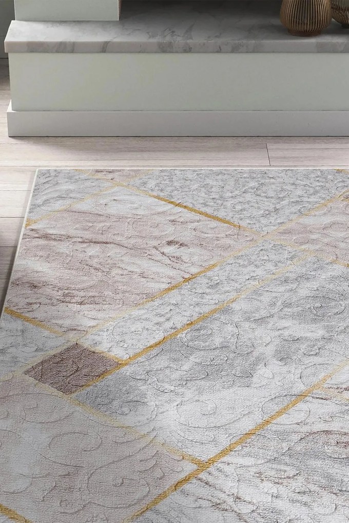 Χαλί Woopamuk368 625HFT5429 White-Gold Conceptum Hypnose 100X300cm
