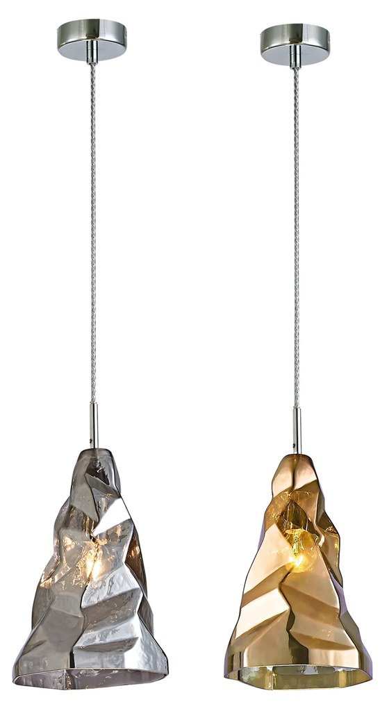 Φωτιστικό Οροφής  SE4312-01 SM LUIGI PENDANT SMOKY GLASS Γ4 - 77-3699 - 21W - 50W - 77-3699