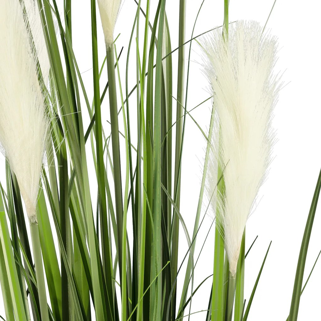 GloboStar® Artificial Garden PAMPAS GRASS 20106 Τεχνητό Διακοσμητικό Φυτό Γρασίδι της Πάμπας Υ150cm