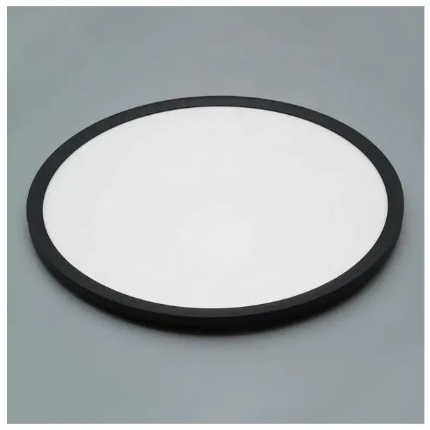Φωτιστικό Οροφής Σποτ Downlight 48cm LED 42W IP44 3CCT Pro Eurolamp-145-68575-Μαύρο 145-68575