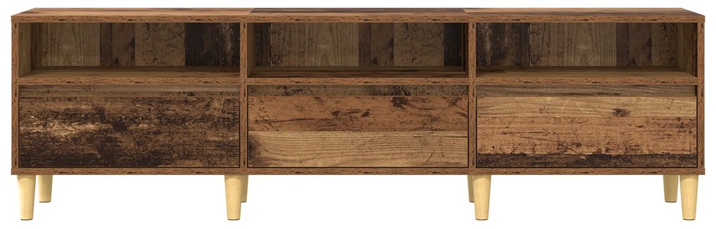 vidaXL Ντουλάπι TV Παλιό Ξύλο 150 x 30 x 45 εκ Επεξεργασμένο ξύλο