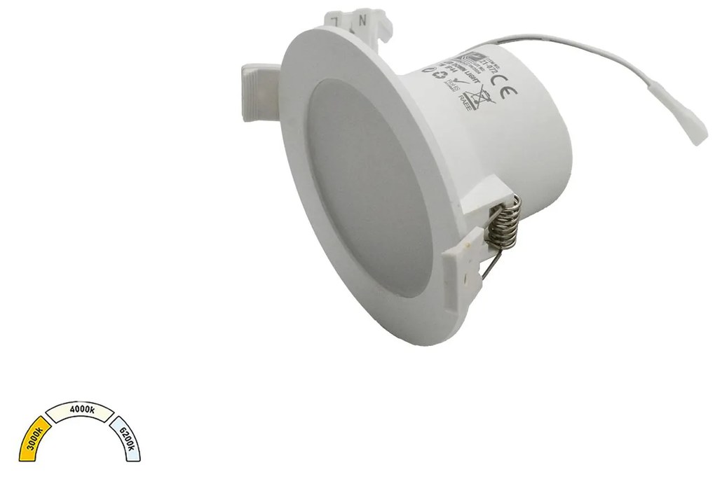 Adeleq Φωτιστικό LED Ψευδοροφής Ντιμαριζόμενο Και Ασφαλείας Με Προσθήκη Του 21-11 IP44 7W CCT Λευκό 21-072