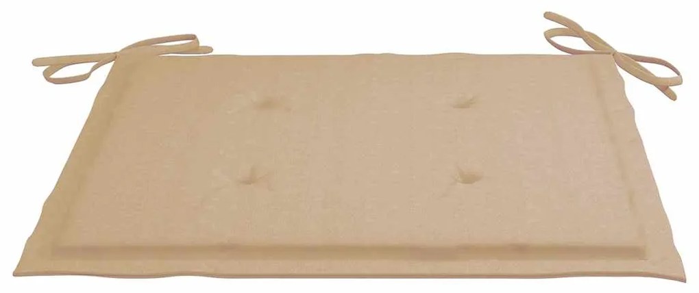 vidaXL Καρέκλες Κήπου Πτυσσόμενες 6 τεμ. Μασίφ Ξύλο Teak με Μαξιλάρια