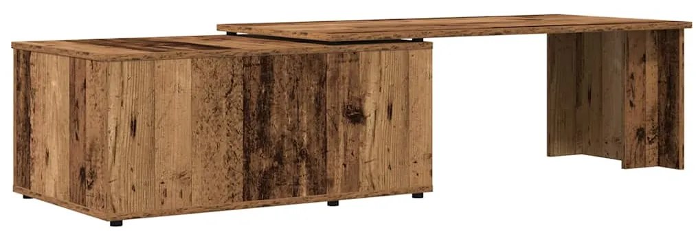 vidaXL Τραπεζάκι Σαλονιού Παλιό ξύλο 150 x 50 x 35 εκ. από Μοριοσανίδα