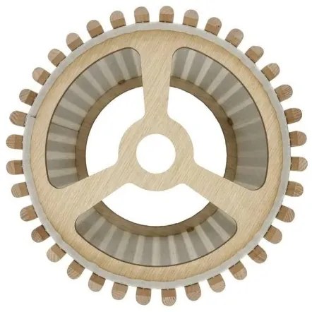Καπέλο Φωτιστικού 1xE27 Φ27,5cm Δρυς MDF Komorebi Umage-2253-1-Καφέ 2253-1