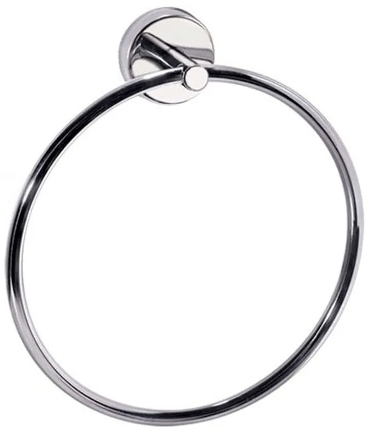 Κρεμάστρα Πετσέτας Κρίκος Moderno 2220 17x4,5x19cm Karag Stainless Steel