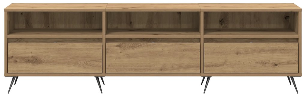 vidaXL Ντουλάπι τηλεόρασης Artisan Oak 150x30x44,5 εκ. Επεξεργασμένο ξύλο