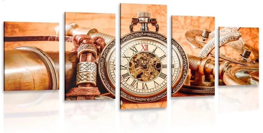 Ρολόγια με εικόνα 5 μερών από το παρελθόν - 200x100