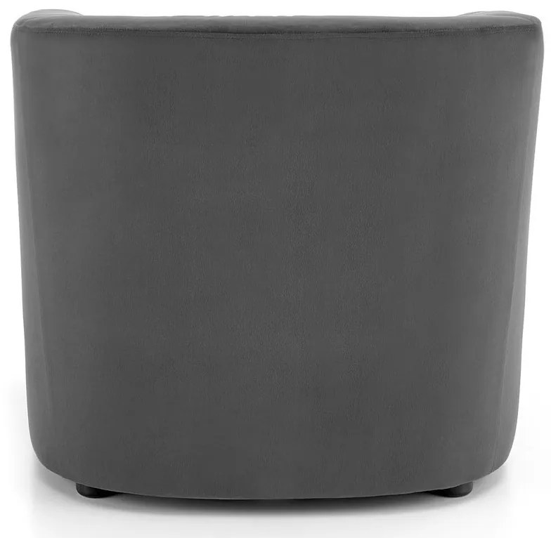 Πολυθρόνα Houston 1423, Γκρι, 71x71x72cm, 17 kg, Ταπισερί, Πόδια: Πλαστική ύλη | Epipla1.gr
