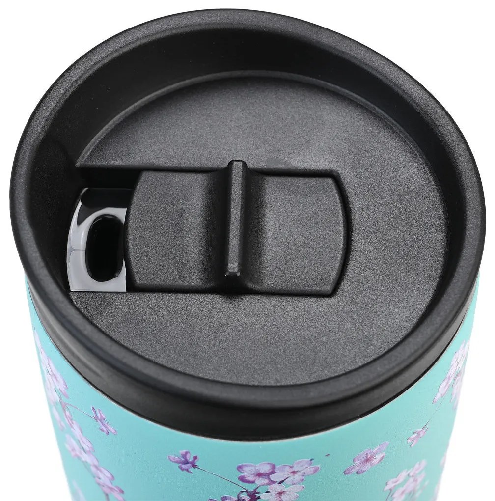 ESTIA ΘΕΡΜΟΣ TRAVEL MUG SAVE THE AEGEAN 350ml BLOSSOM GREEN