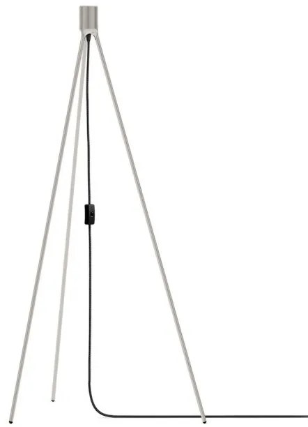 Σώμα Επιδαπέδιου Φωτιστικού Τρίποδη 1xE27 Tripod Floor Umage -4195-Ασημί 4195