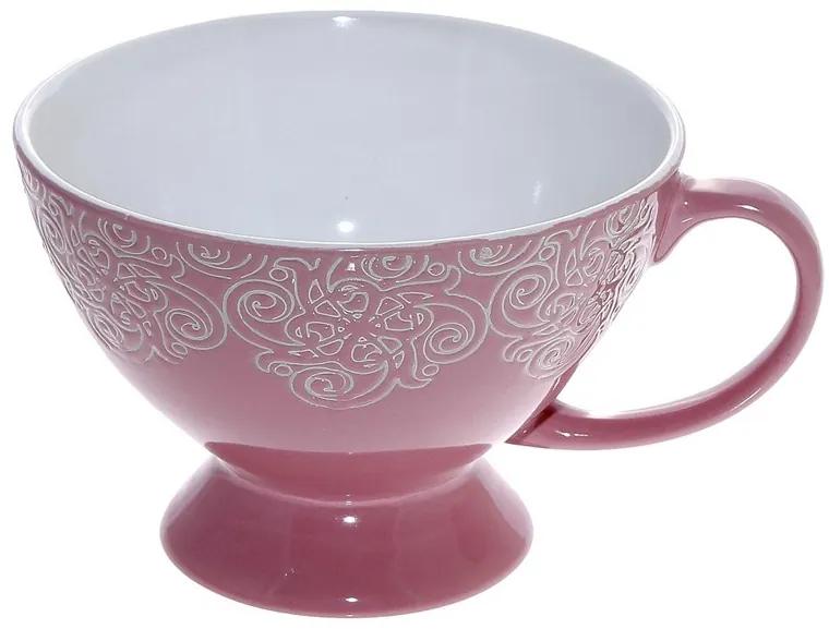 Κούπα Stoneware 320ml Vienna Pink ESPIEL HUN101K6