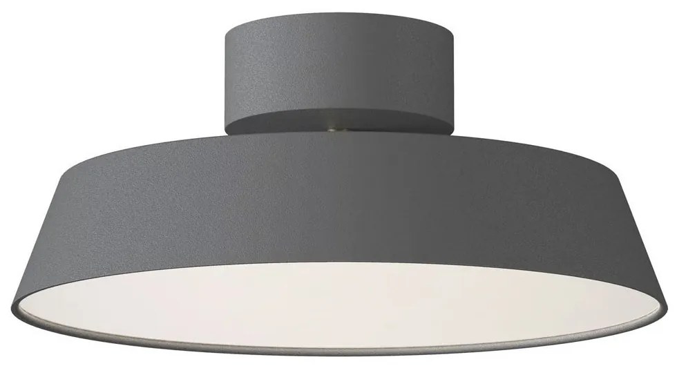 Φωτιστικό Οροφής - Πλαφονιέρα Kaito 2 Dim LED 610Lm 3000K 30x11,7cm Grey Dftp