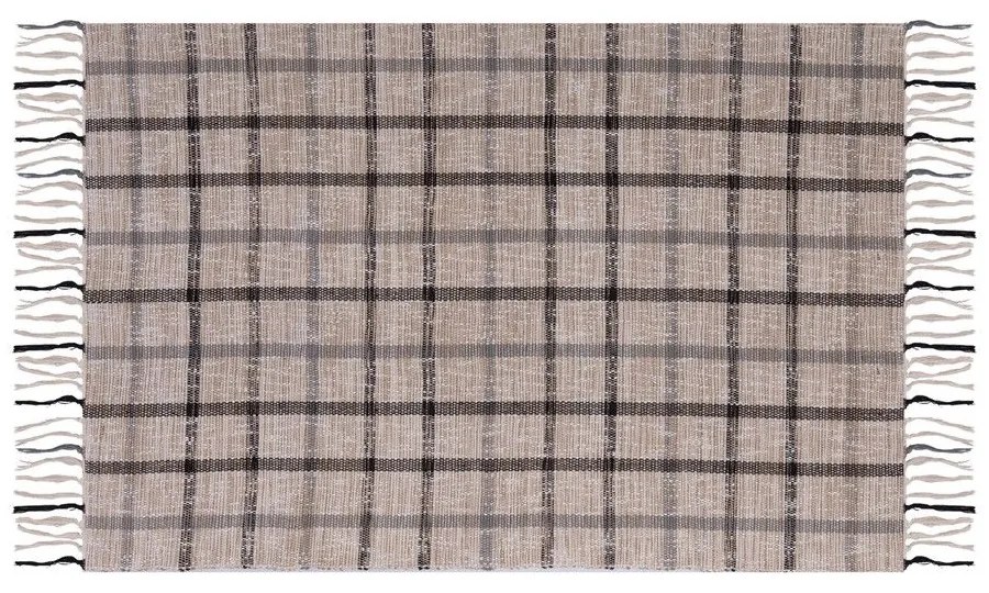 Χαλάκι Κουζίνας Karion Beige-Grey Nef-Nef 80X130cm Βαμβάκι,Jute