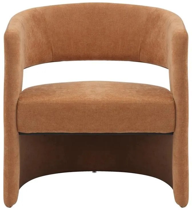 Πολυθρόνα Leicy ύφασμα σε καφέ απόχρωση 69x63x76.5εκ 69x63x76.5 εκ.