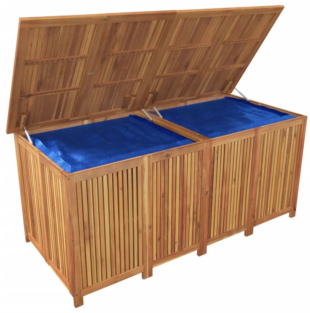 vidaXL Μπαούλο Αποθήκευσης Κήπου 175x80x75 εκ. από Μασίφ Ξύλο Ακακίας