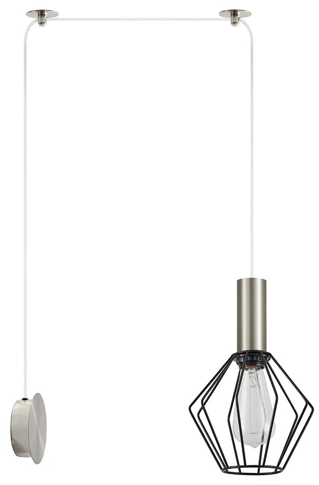 Απλίκα Τοίχου Homelighting 77-8799 Nickel