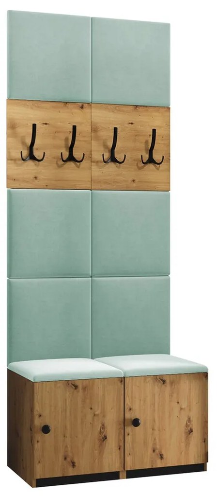 Σετ διαδρόμου Hartford E100, 44cm, 15 kg, Ταπισερί, Πλαστικοποιημένη μοριοσανίδα, Εντοιχισμένη, Τοίχου | Epipla1.gr