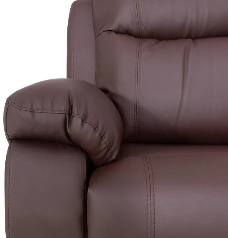 Πολυθρόνα Relax Chicago 1113 Fylliana Μόκα Τεχνόδερμα 97x90x100 εκ. 97x90x100 εκ.