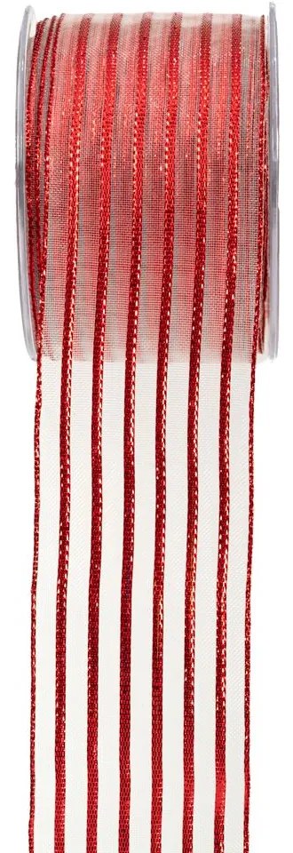 Χριστουγεννιάτικη Κορδέλα Orion 6,3εκ.-9μ. Κόκκινη iliadis 20023