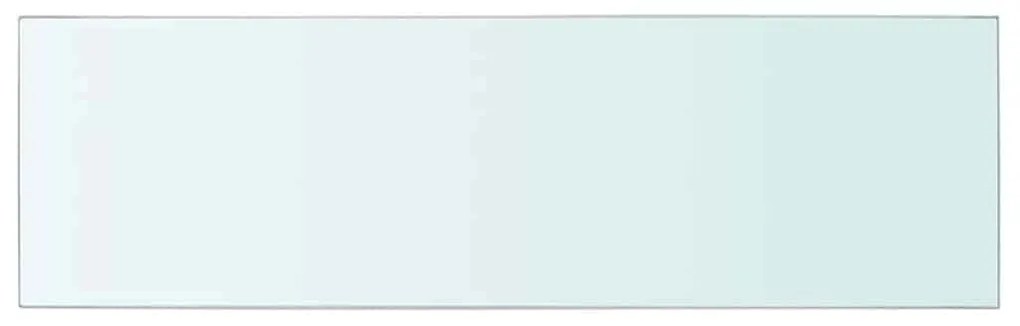 vidaXL Ράφι Πάνελ Διάφανο 80 x 25 εκ. Γυάλινο