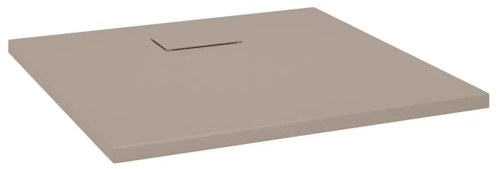 vidaXL Βάση Ντουζιέρας Καφέ 90 x 90 εκ. από SMC