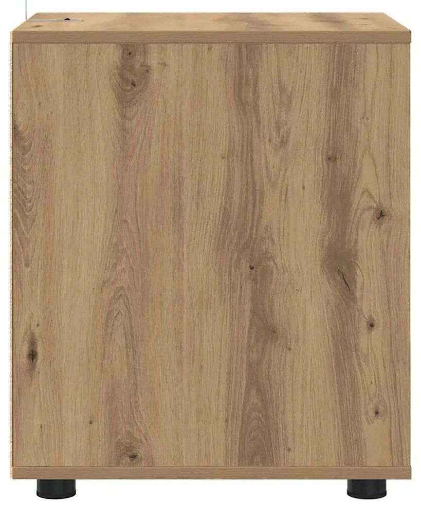 vidaXL Ντουλάπι αποθήκευσης Artisan Oak 40 x 48 x 57 εκ