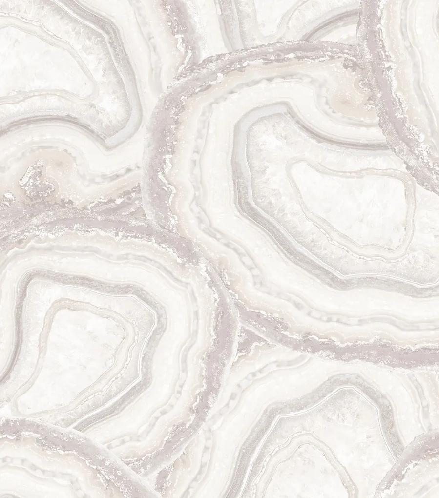 Ταπετσαρία τοίχου Minerals Agate Soft White 904003