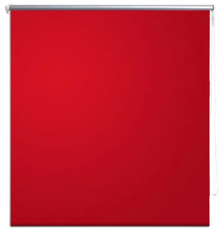 vidaXL Ρόλερ Σκίασης Blackout Κόκκινο 100 x 175 cm