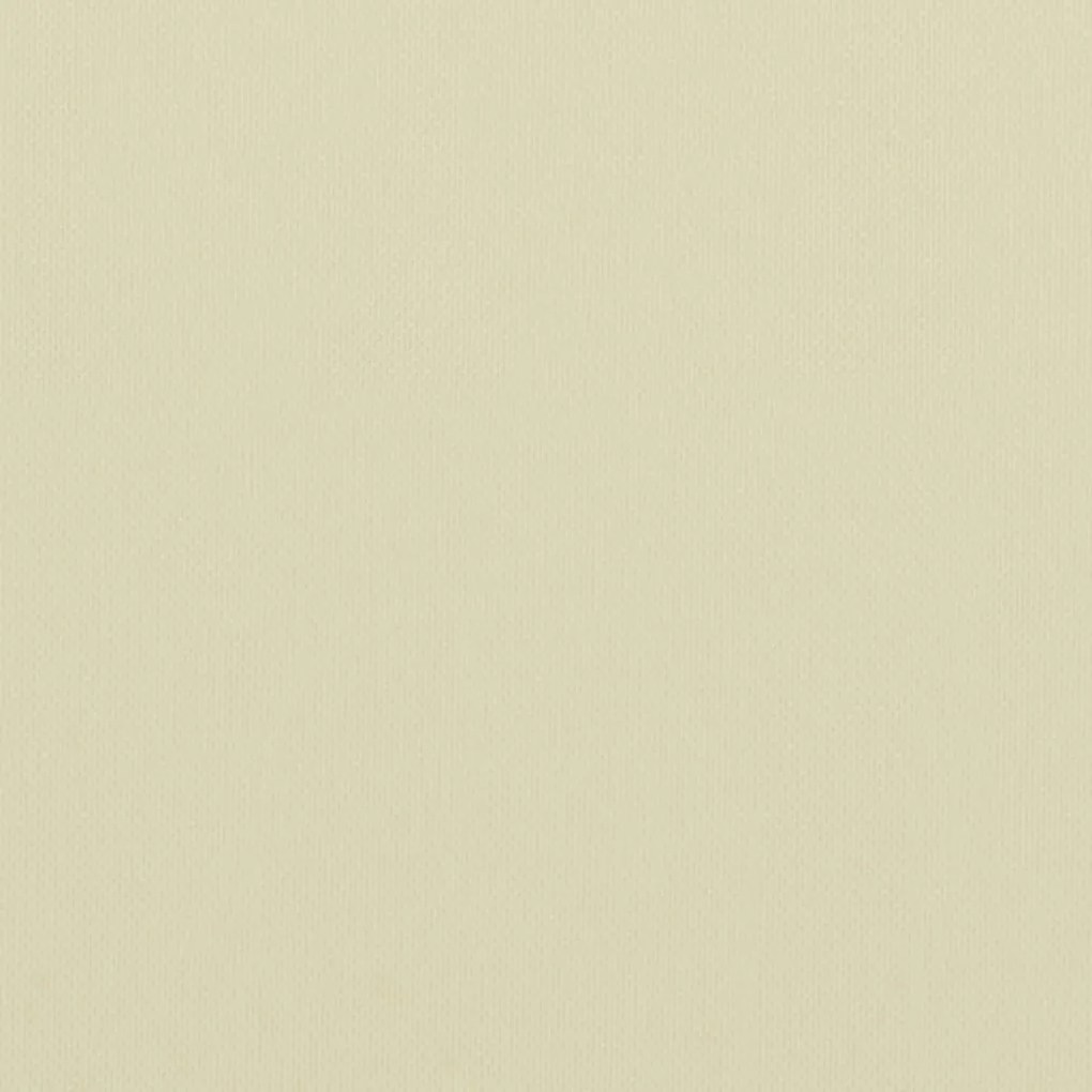 vidaXL Διαχωριστικό Βεράντας Κρεμ 75 x 500 εκ. Ύφασμα Oxford