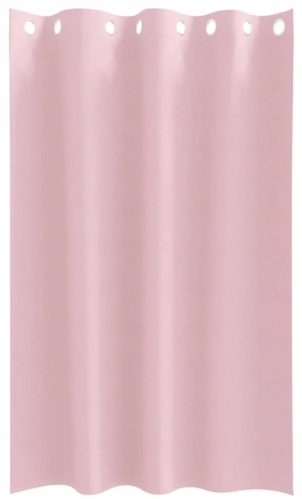 vidaXL Κουρτίνες 2 pcs Μωρουδίστικο Ροζ 175x140εκ. Πολυεστέρας