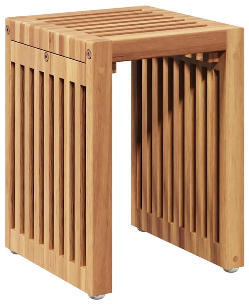 vidaXL Πλευρικό Τραπέζι Κήπου 3 pcs Καφέ 33 x 44,5 x 51 εκ