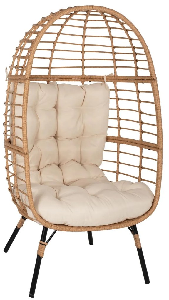 ΠΟΛΥΘΡΟΝΑ Τ.ΦΩΛΙΑ RATTAN  ΜΕΤΑΛ. ΠΟΔΙΑ ΜΑΥΡΑ 77x72x148 εκ. 77x72x148 εκ.