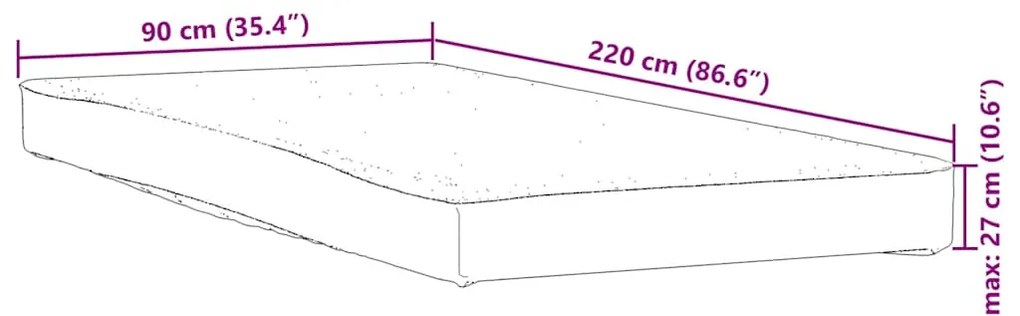 ΠΡΟΣΤΑΤΕΥΤΙΚΟ ΣΤΡΩΜΑΤΟΣ ΛΕΥΚΟ 90X220 ΕΚ. ΑΔΙΑΒΡΟΧΟ 4100158