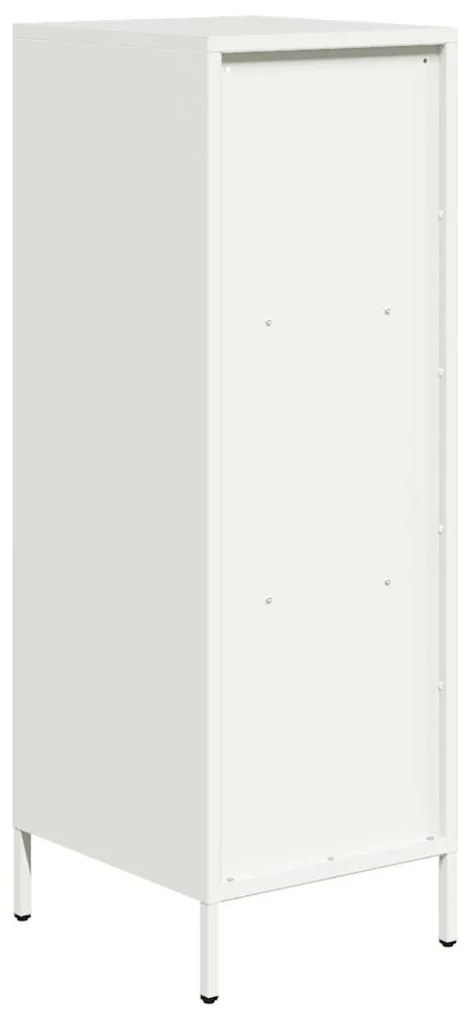 vidaXL Ντουλάπι Λευκό 35x39x103,5 εκ. από Χάλυβα