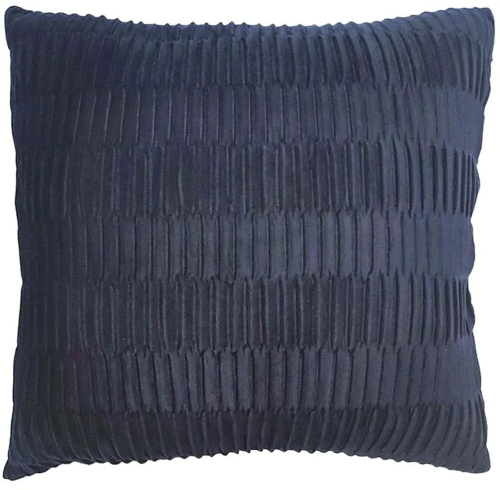 Μαξιλάρι Διακοσμητικό (Με Γέμιση) Relief 017170 Blue 45X45 Polyester,Fabric