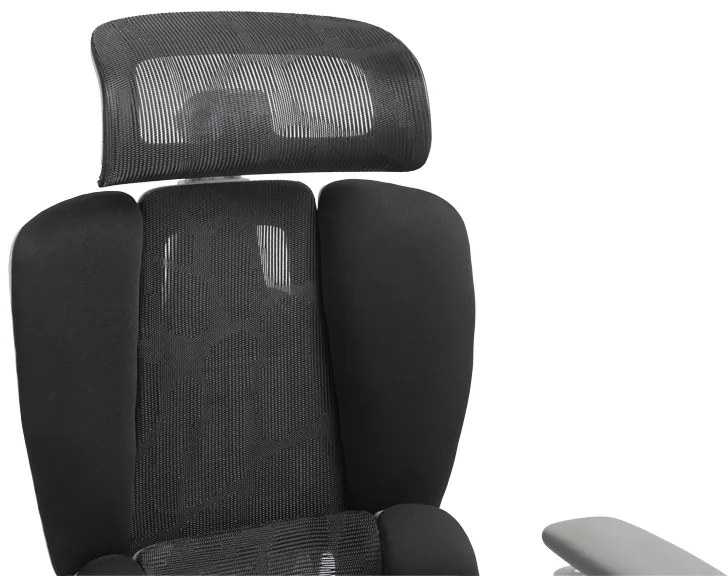 Καρέκλα γραφείου διευθυντή Chocky pakoworld μαύρο mesh 68x69x120εκ