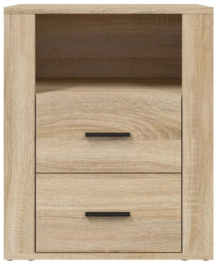 vidaXL Κομοδίνο Sonoma Δρυς 50x36x60 εκ. από Επεξεργασμένο Ξύλο