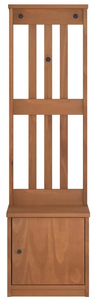 vidaXL Δέντρο χωλ "SANDNES" 45x40x159,5 εκ.Πεύκο μασίφ ξύλο