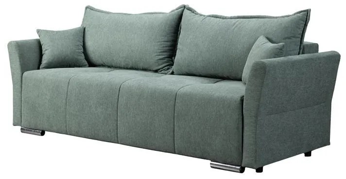 Καναπές - Κρεβάτι ALEGRO Ύφασμα Πράσινο 232x95x75εκ. 232x95x75 εκ.